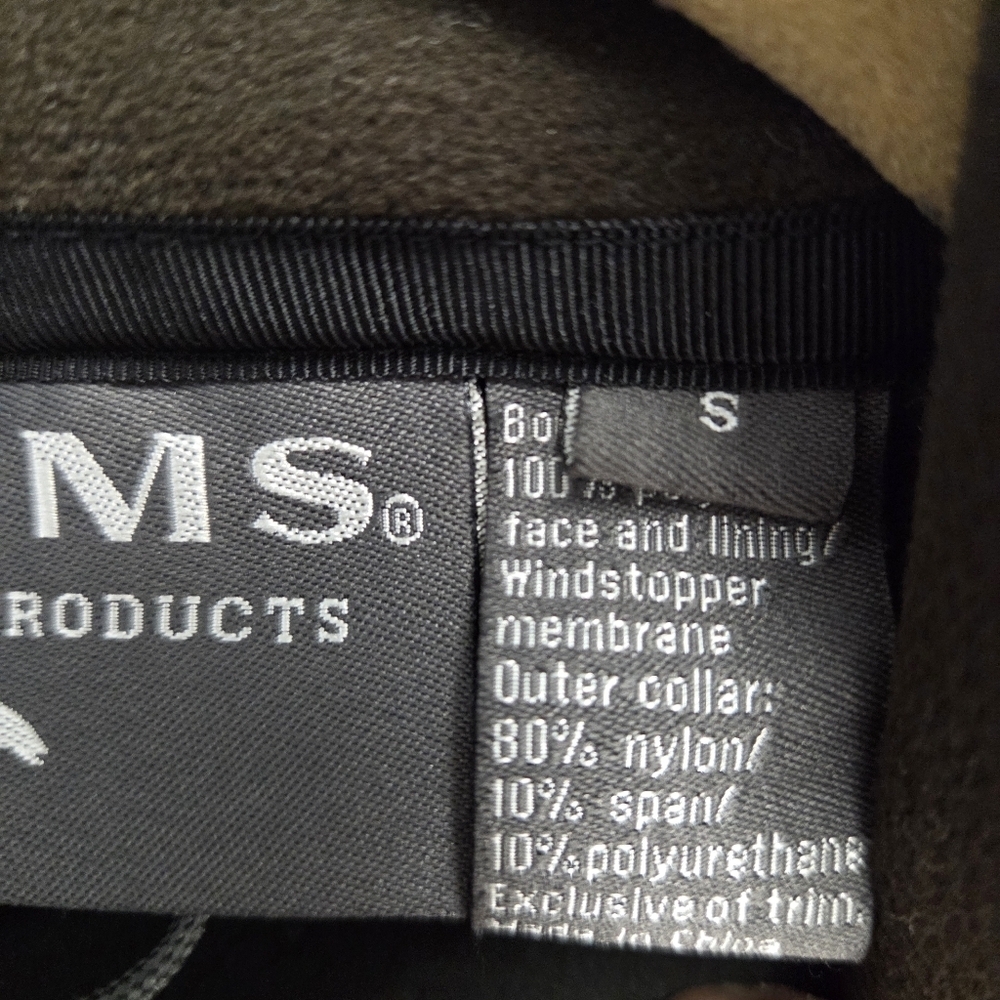 Simms Windstopper Mens Brown Fleece Jacket Size Small - Picture 5 of 7